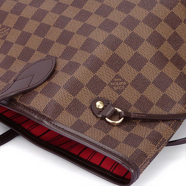 Louis Vuitton Damier Ebene Canvas Neverfull MM N51105 Louis Vuitton Damier Ebene Canvas Neverfull MM N51105